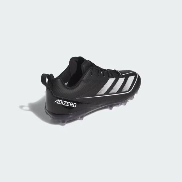 Adidas Adizero Electric.2 IF2452 Boots Men 12 Black White Football Cleats NR9687 - Picture 4 of 9